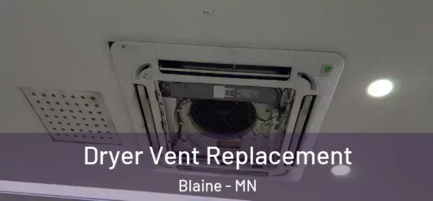 Dryer Vent Replacement Blaine - MN