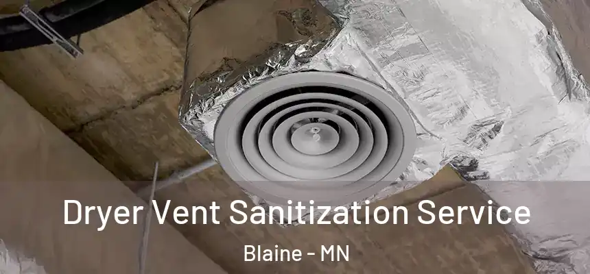 Dryer Vent Sanitization Service Blaine - MN